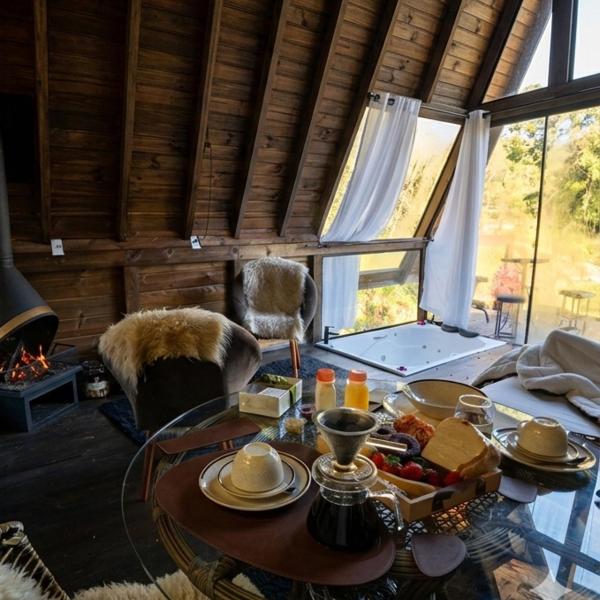 Sitio Refugio Pedra Parada Cabanas e chales casal e casas grupos - Foto 4