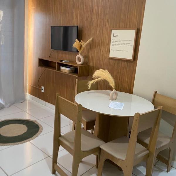 Apartamento clube 1 quarto completo em caldas novas