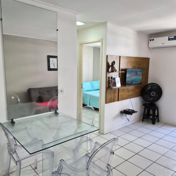 NEO 1 com Piscina na Praia de Pajuçara de 1 quarto - Foto 2
