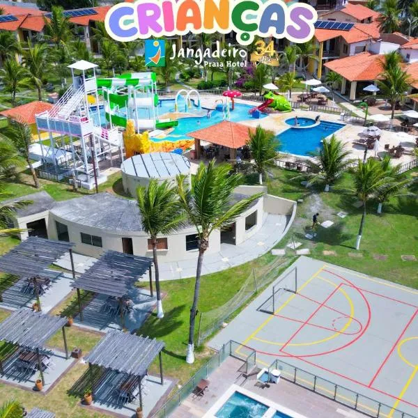 Jangadeiro Praia Hotel Resort - Parque Aquático e Pé na Areia, Hotel in Aquiraz