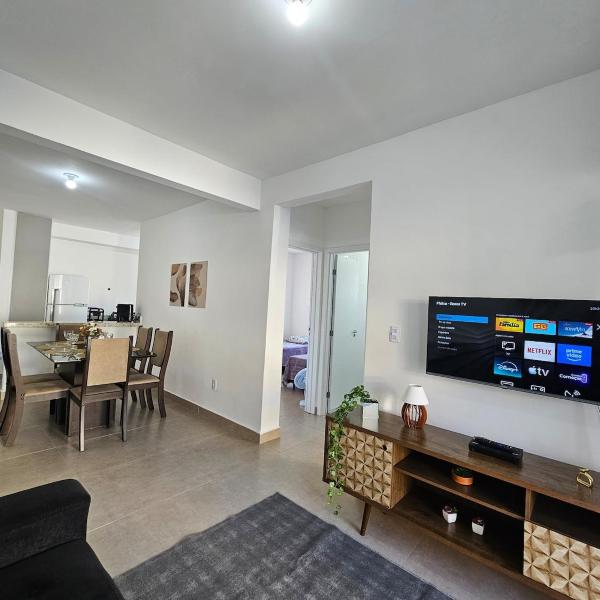Apto Serra Negra com enxoval aceita pet pequeno garagem