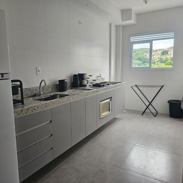 Apto Serra Negra com enxoval aceita pet pequeno garagem - Foto 4