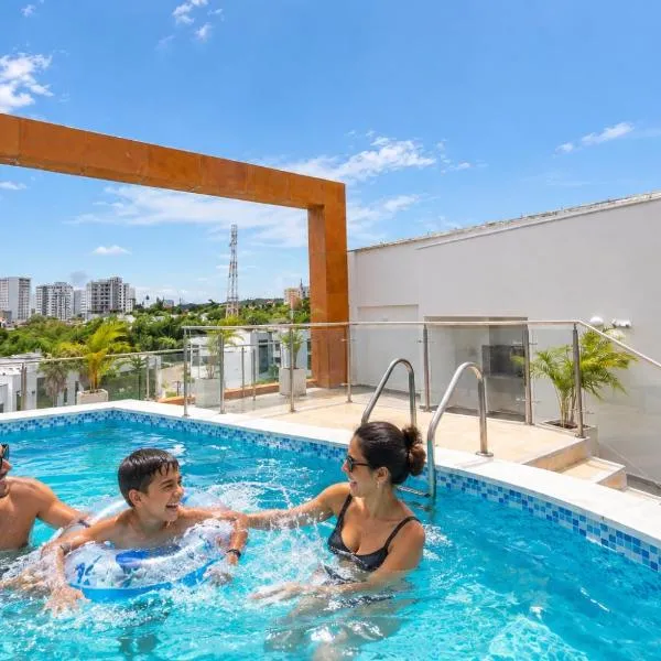 Belmonte 316 en Armenia, Ubicación Estratégica, Piscina, Cama King y Parqueadero Cubierto Gratis, Ideal Eje Cafetero, хотел в Армения