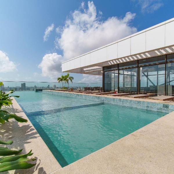 Luxo vista mar Beach Class Meireles by Reserva Mar