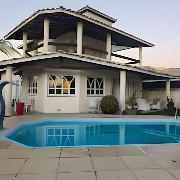 Casa a Beira do Rio Jacuípe 4 quartos Piscina Cond