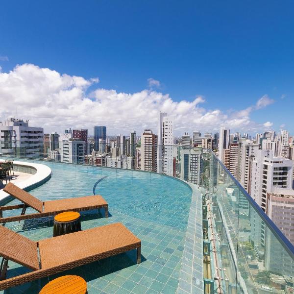 Praia de Gameleira Housi - com Piscina no Rooftop Perto do Shopping Recife e da Praia by Carpediem