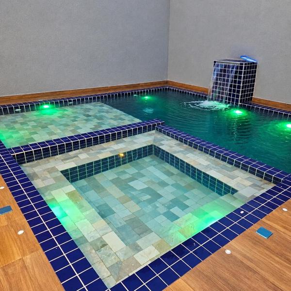 Casa Boa Onda com piscina, 500mtrs praia com ar condicionado