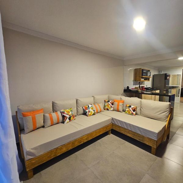 Casa Boa Onda com piscina, 500mtrs praia com ar condicionado - Foto 5