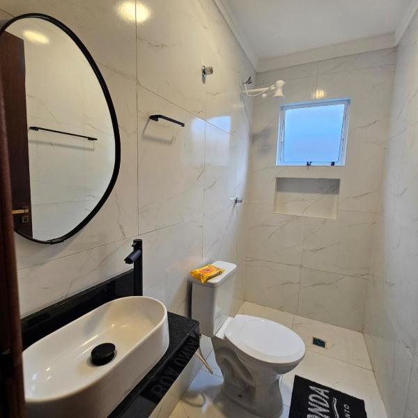 Casa Boa Onda com piscina, 500mtrs praia com ar condicionado - Foto 3