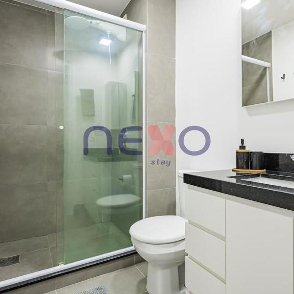 1D, suíte e lavabo, sobre o shopping - Foto 3