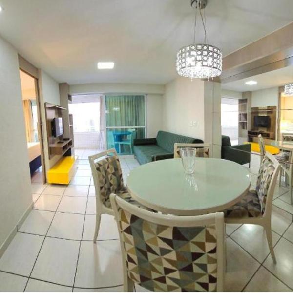 Flat luxo na beira mar com vista - Foto 4