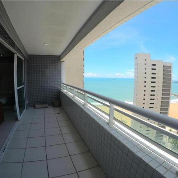 Flat luxo na beira mar com vista - Foto 5