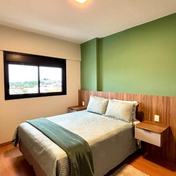 Apt Jade central com Garagem e Piscina