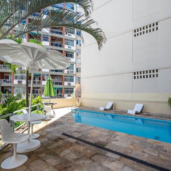 Apt em Ipanema com Varanda, Piscina & Sauna perto da Praia - Foto 2