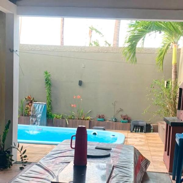 Salinópolis: Casa c/ Piscina, 4 Suítes c/ Ar e Wi-Fi