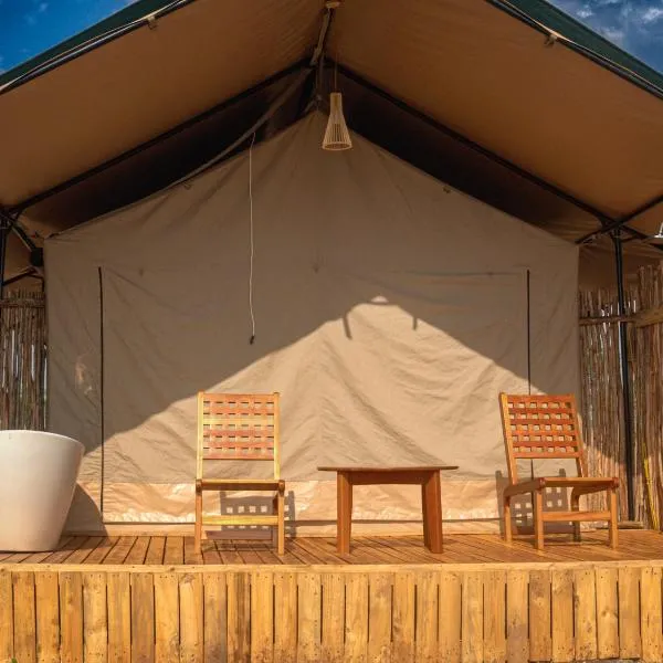 Mimark Serengeti luxury camp, hotel al parc nacional del Serengueti