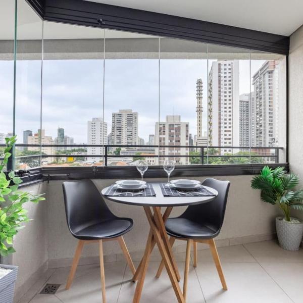 Studio moderno c/ varanda | 300m metrô + rooftop - Foto 3