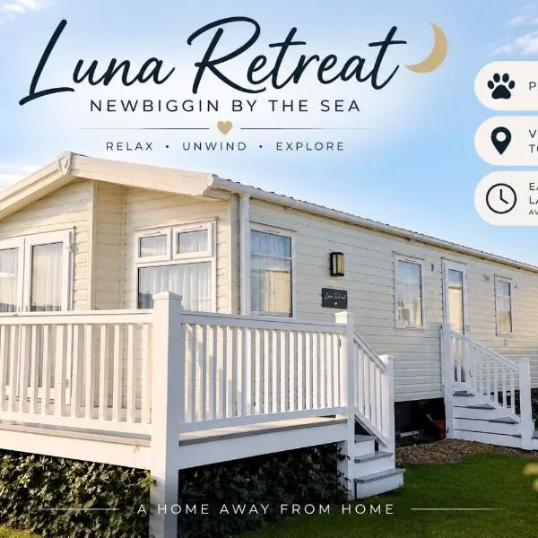 Luna Retreat - Newbiggin by the Sea, hotell i Newbiggin-by-the-Sea