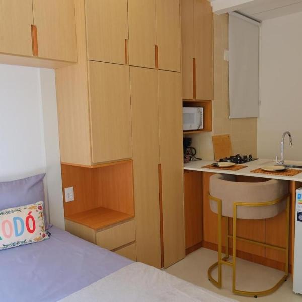 Studio Copacabana Vista Mar a 150m da Praia