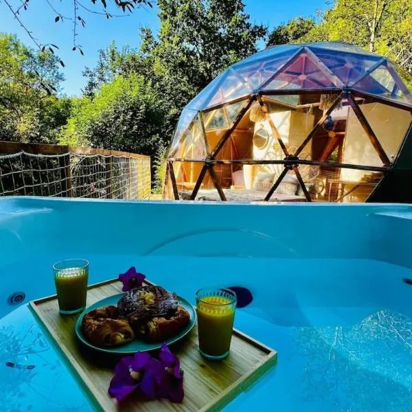 Le Nid d'Eliyah dômes et suites avec jacuzzis 15min Disneyland, hotel in Nanteuil-lès-Meaux