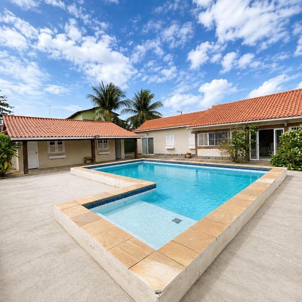 Rua da Praia| 7 Quartos/Piscina, churrasq, Campo