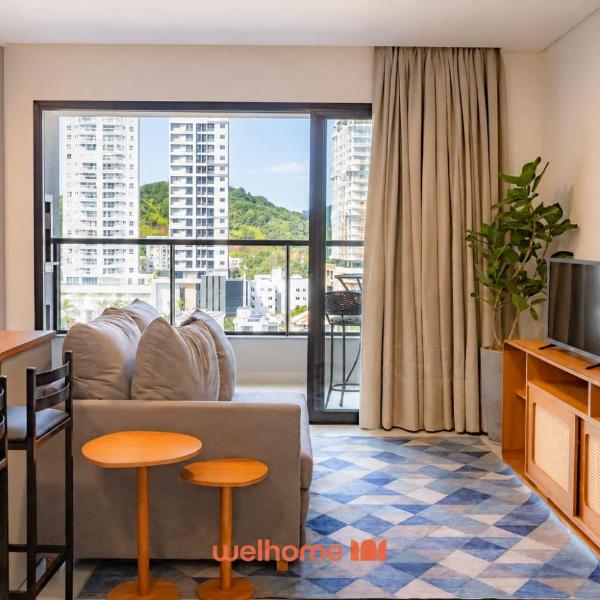Apartamento em Itajai com Churrasqueira e Varanda