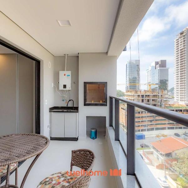 Apartamento em Itajai com Churrasqueira e Varanda - Foto 3
