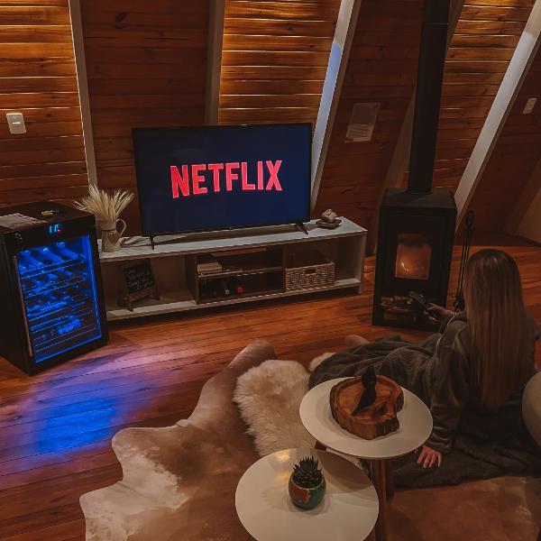 Casa Di Legno Cabana com Spa, Ofurô e Vista para as Montanhas - Foto 4