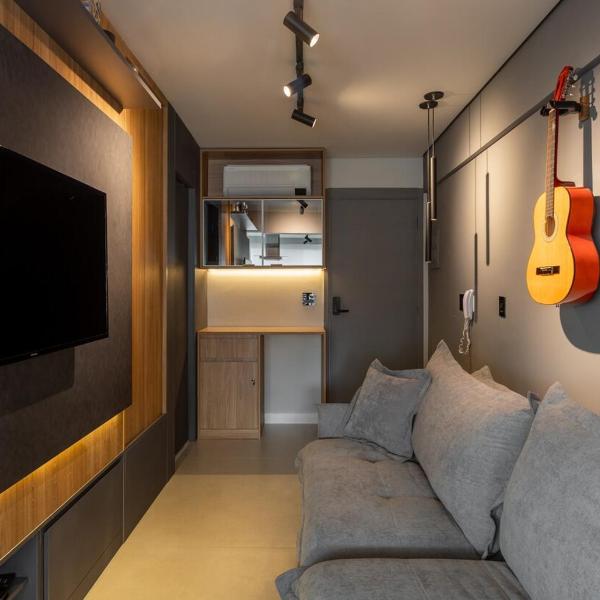 Stay Home Brooklin - Apartamento com Design Moderno - Vaga de Garagem - Piscina - Academia