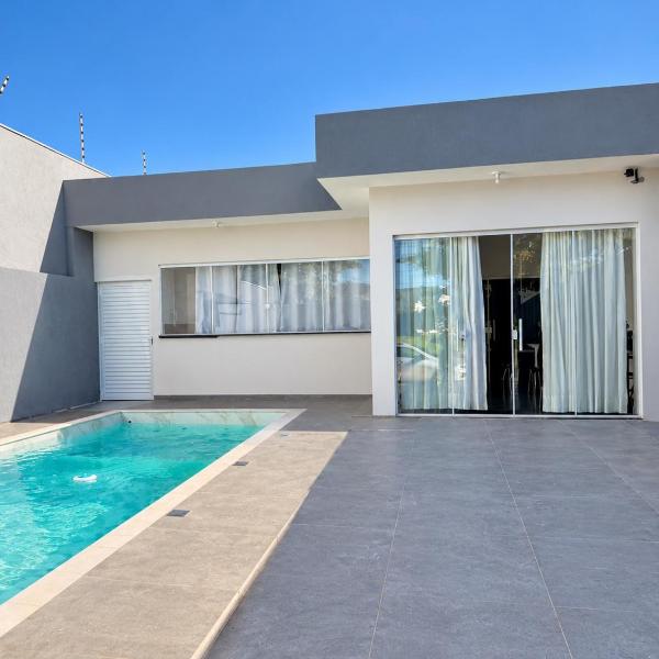 casa da piscina e churrasco - Foto 4