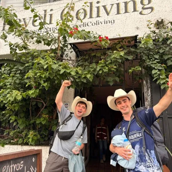 Leveli Coliving & Hostel Guadalajara、グアダラハラのホテル