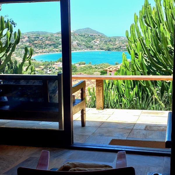 Elegância e conforto com vista para a praia da Ferradura