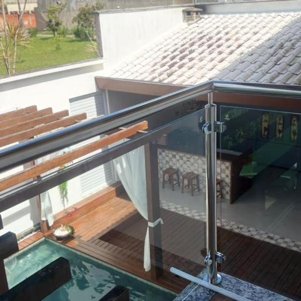 Casa Beija Flor - 03 quartos com suíte, jacuzzi e área de churrasco, luxo totalmente privativa - Foto 4