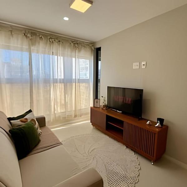 Vista Oceânica 2 quartos com suíte na praia - Foto 5