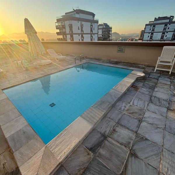 Apto moderno e equipado com vista para o mar na Barra da Tijuca - Foto 4