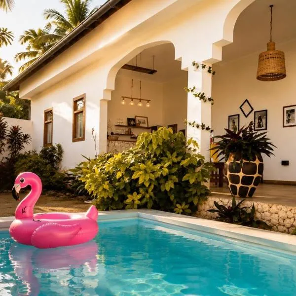 Oasis Paje - Exclusive 2BR Villa-Pool- 300m Beach, hotel in Paje