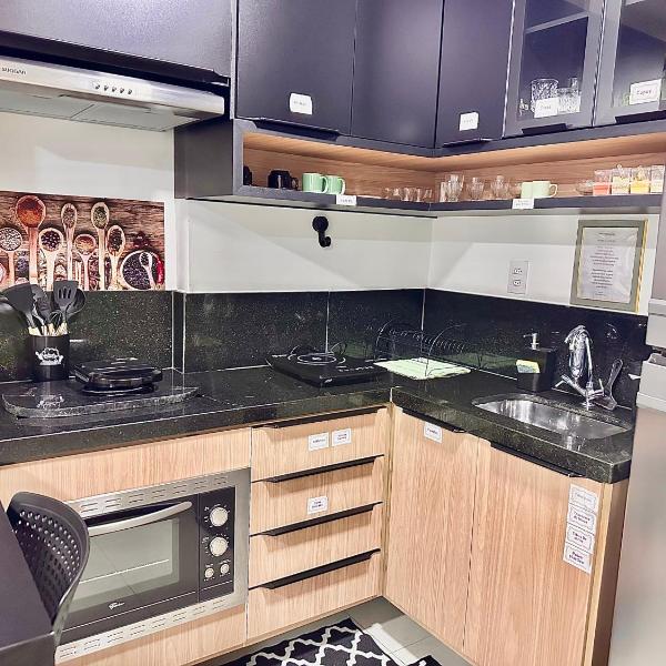 Maria Apê 21 Centro-Próx a UFJF - Cozinha Completa - Foto 4