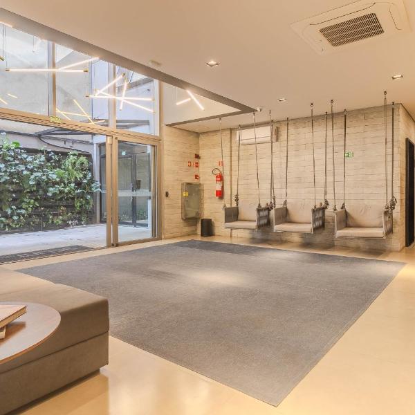 Studio com Piscina e Academia perto do Metrô e da Av Paulista com Ar e Wi-Fi - Da Capital ao Litoral - Foto 5