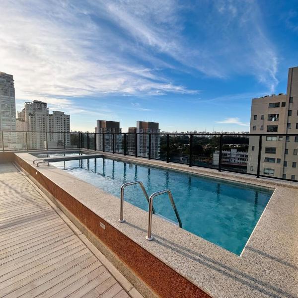 Apê Executivo bem equipado, Parque Ibirapuera, Metrô Moema, com Piscina e Coworking - Foto 4
