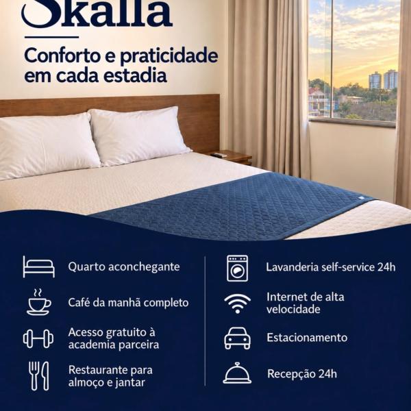 Hotel Skalla - MELHOR CUSTO BENEFICIO - Foto 3