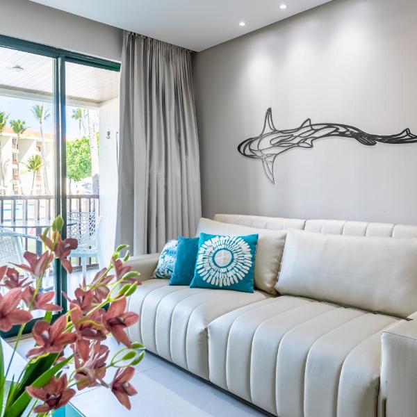 Flat no Marulhos Suites Resort - unidade C104 Térreo