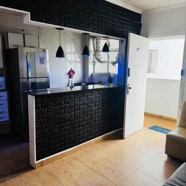 Beachfront apartment in São Vicente