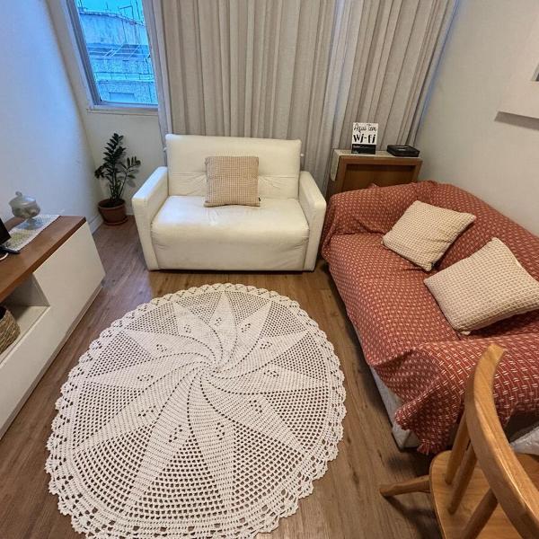 Minha Casa no Rio - apartamento de quarto e sala com vista linda no Flamengo