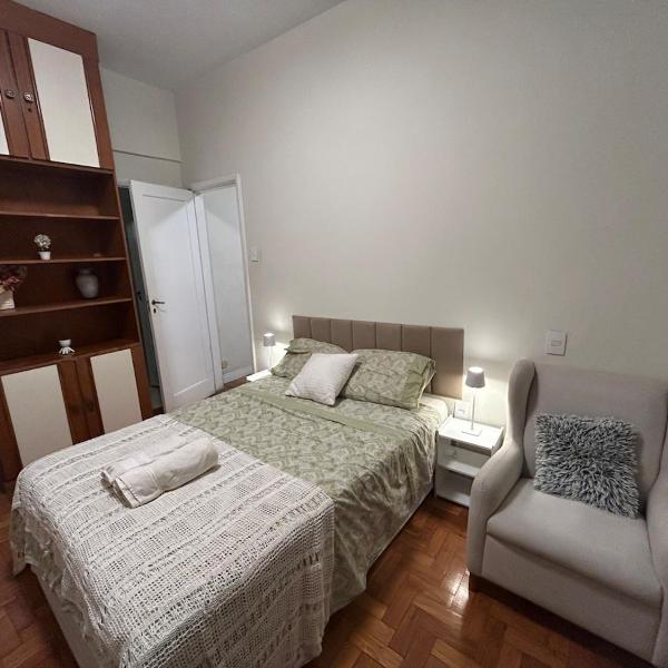 Minha Casa no Rio - apartamento de quarto e sala com vista linda no Flamengo - Foto 2