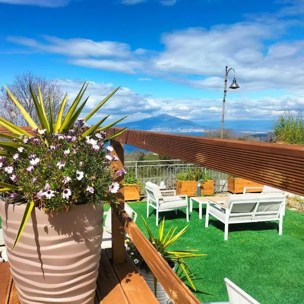 Appartamento in Villa vista Golfo, Jacuzzi privata, Hotel in Massa Lubrense
