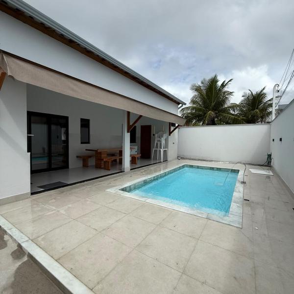 Casa com piscina e área de lazer na Barra de Alcobaça