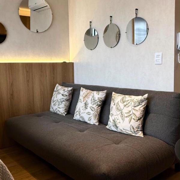 Studio with swimming pool, fitness center and coworking
