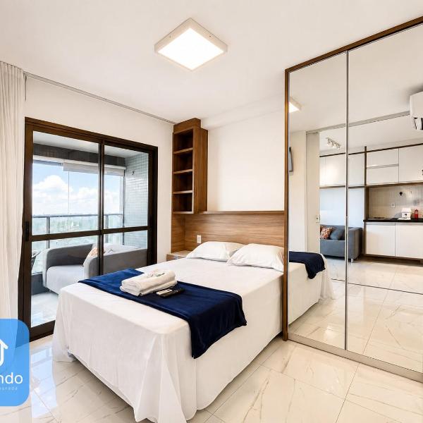 Apartamento Lindo com Varanda na Barra - Foto 2