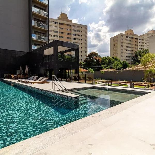VN Alvorada - Flat sofisticado com piscina e academia - Foto 4