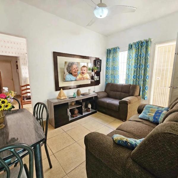Casa Praia Grande 2dorm 2banh 2carros churrasq wifi 400mts da praia Tupi